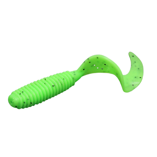 2" Neon Green Grub