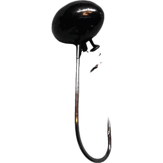 1/2 oz Custom Black Football Jig