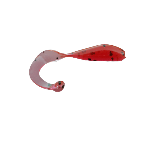 1.75" Cherry Seed Curly Tail Grub