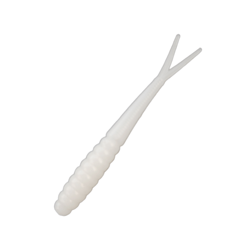 2" White Flicker Minnow