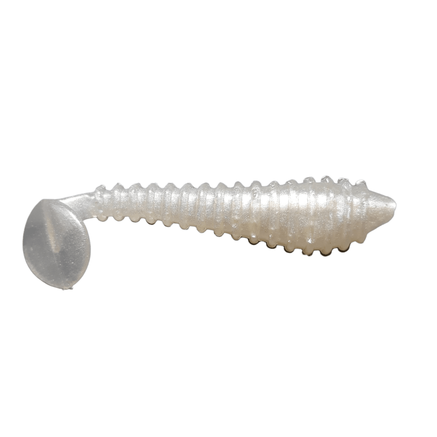 2.5" Pearl White Little Swimmer Swimbait