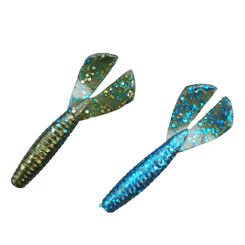 3.5" Mississippi Magic Twin Tail Grub