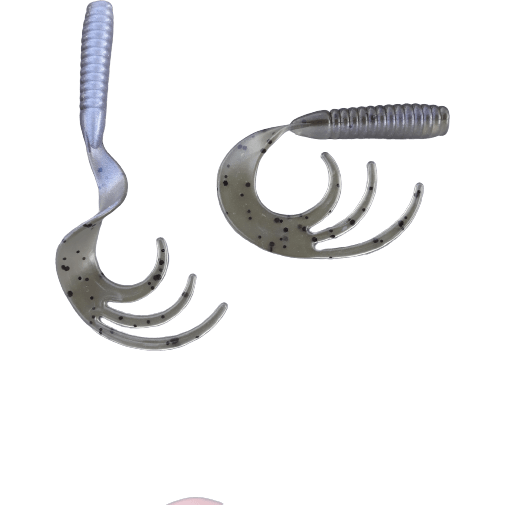 3.5" Tennessee Shad Triple Tail Grub