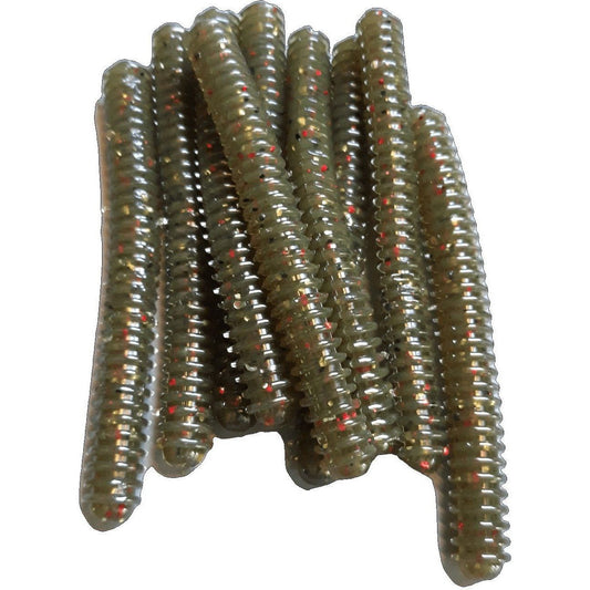 3.75" Green Pumpkin Ring Worm