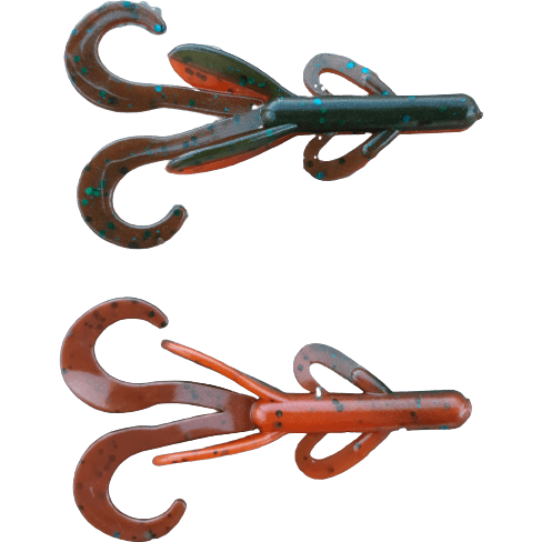 3.8" Fire Belly Crazy Hog Creature Bait