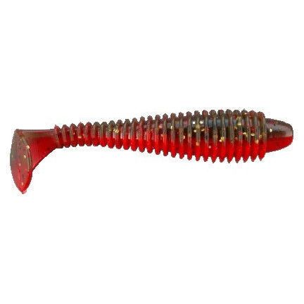 3.8" Okeechobee Fire Soft Plastic Swimbait
