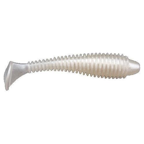 3.8" Pearl White Soft Plastic Swimbait
