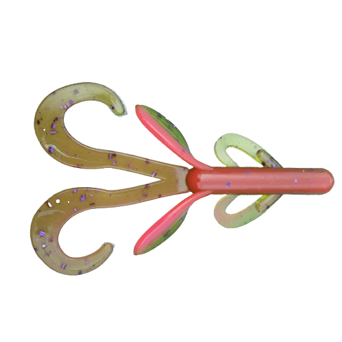 3.8" Pink Champagne Crazy Hog Creature Bait