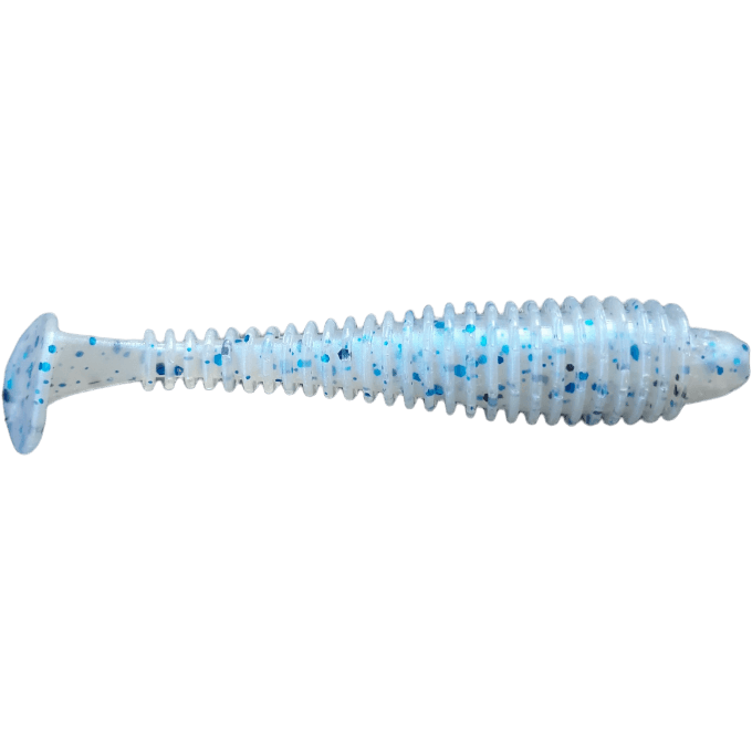 3.8" Smoked Blue Soft Plastic Swimbait