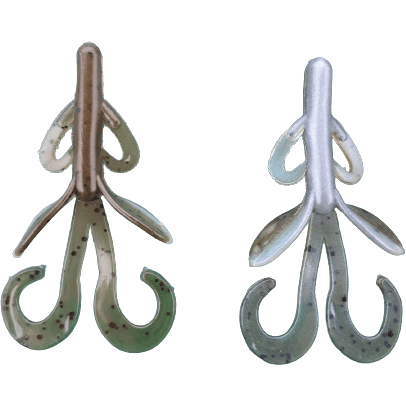 3.8" Tennessee Shad Crazy Hog Creature Bait