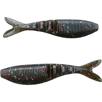 4" Green Pumpkin Shad Swimbait