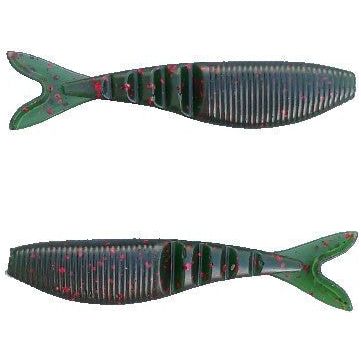4" Watermelon Red Shad Swimbait
