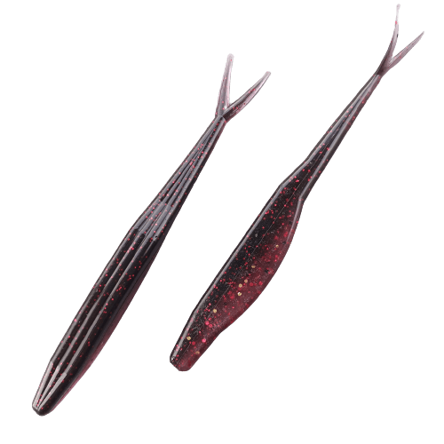 5" Black Cherry Soft Jerkbait