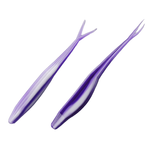 5" Purple Cane Soft Jerkbait