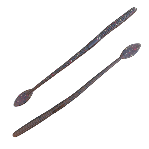 8" Carolina Candy Flat Tail Worm