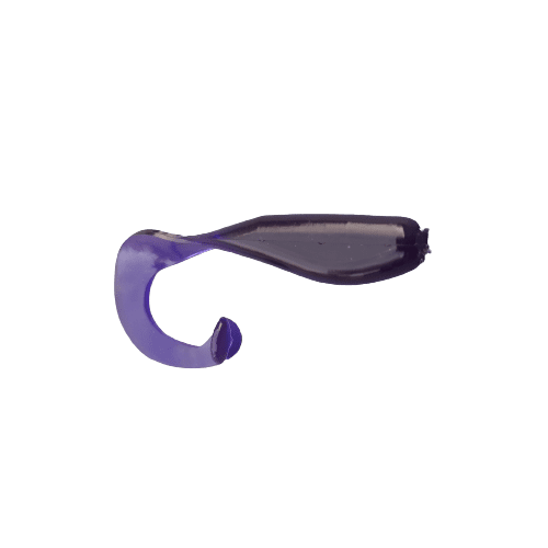1.75" Purple Curly Tail Grub