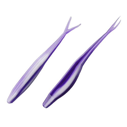 5" Purple Cane Soft Jerkbait
