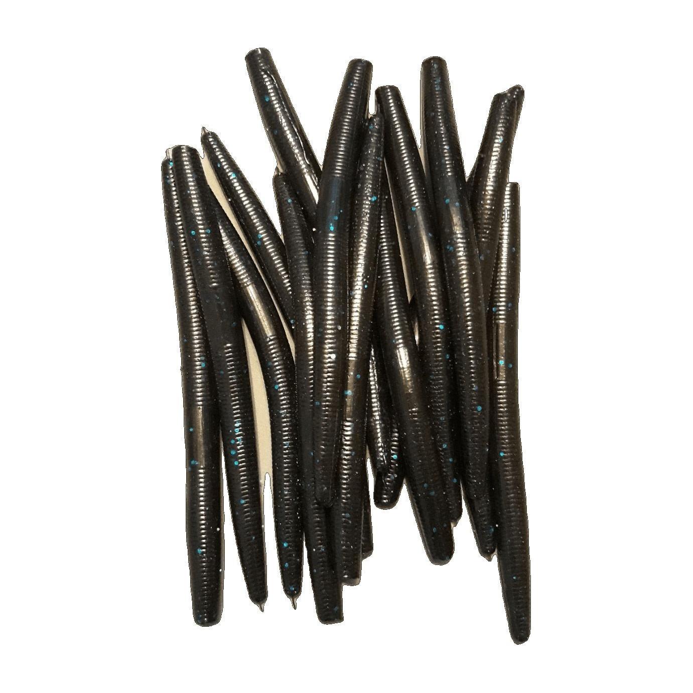 5.25" Black Blue Flake Stick Bait