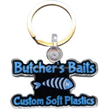Butchers Baits Custom Key Chain